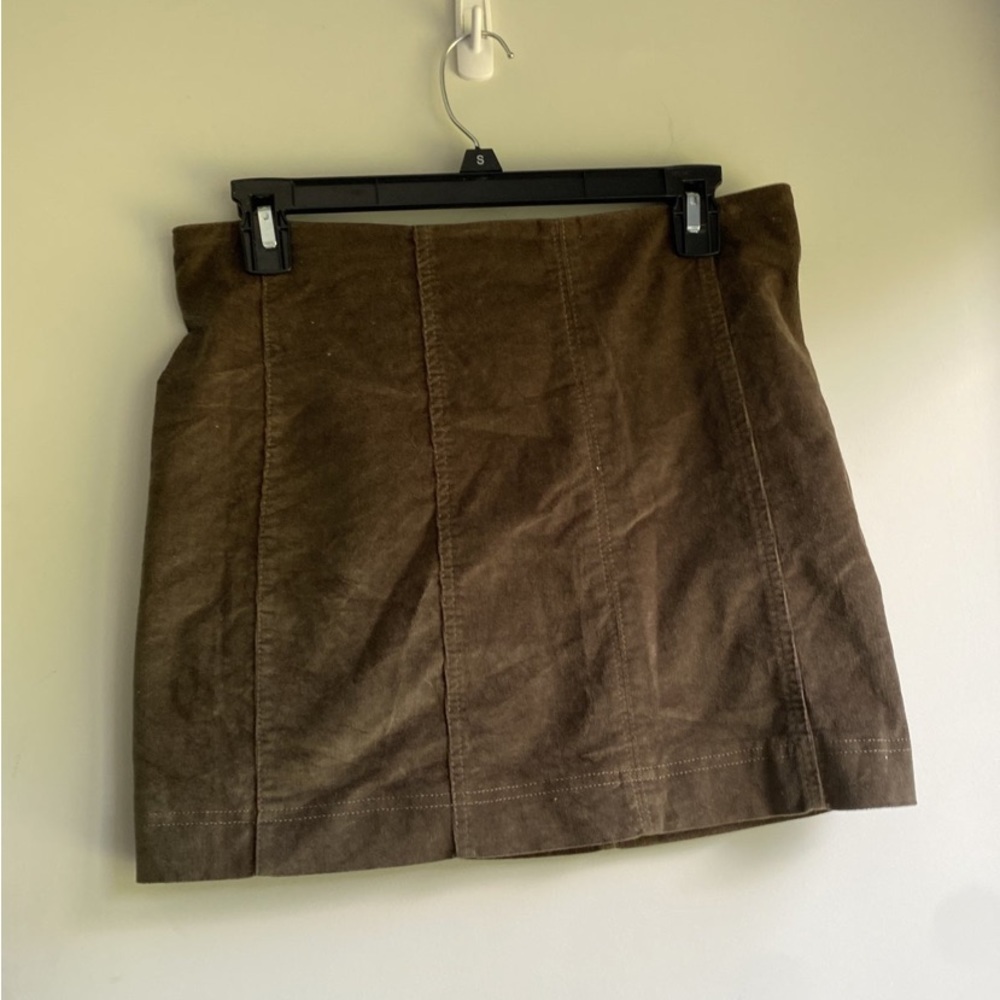Corduroy skirt